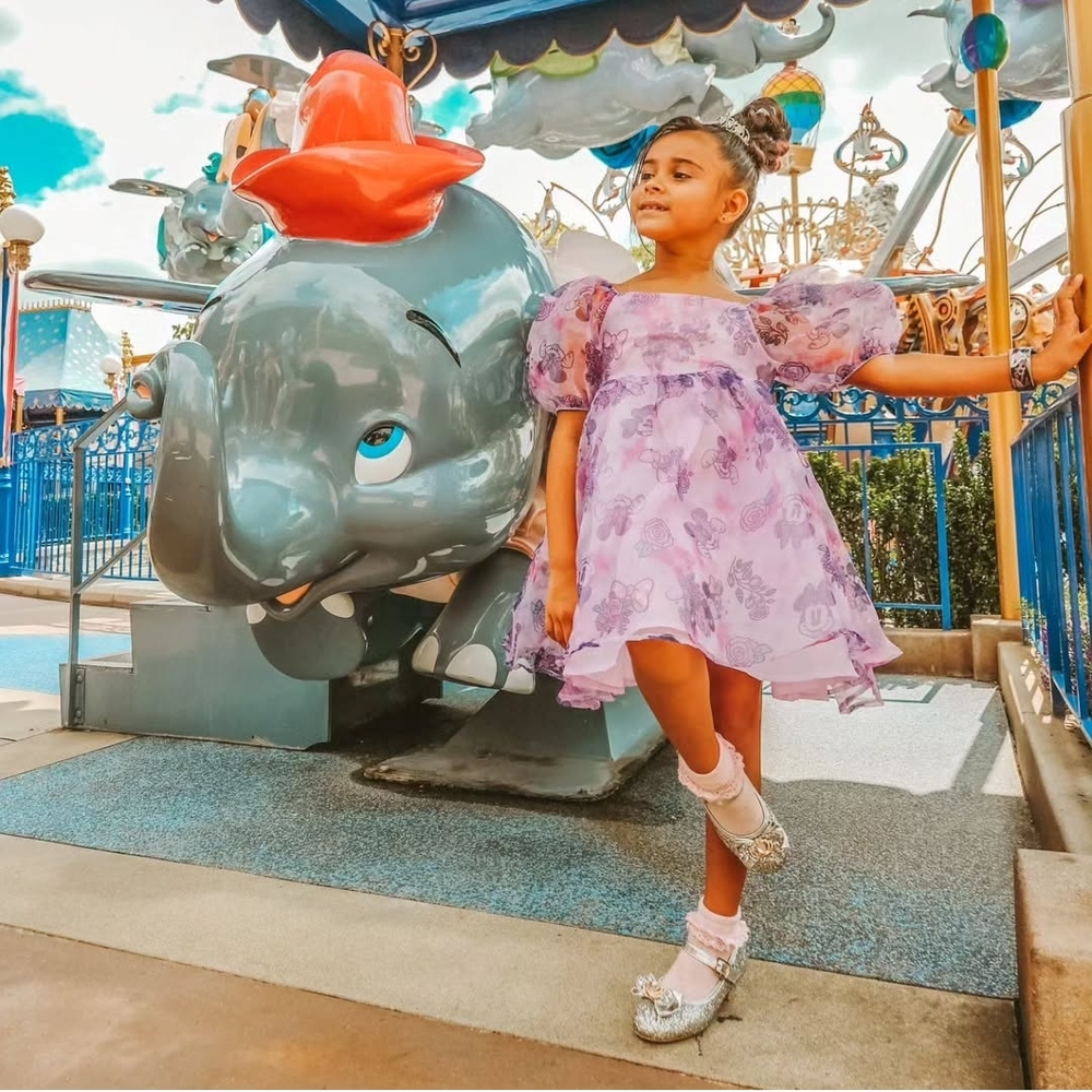 Minnie Mouse Puffy Mini Dress
